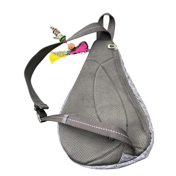 Sakroots Black Tonal Spirit Desert Nylon Lightweight Backpack - Picture 2 of 5